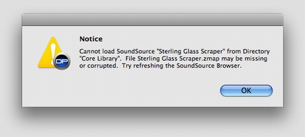 omnisphere cannot load soundsource from directory